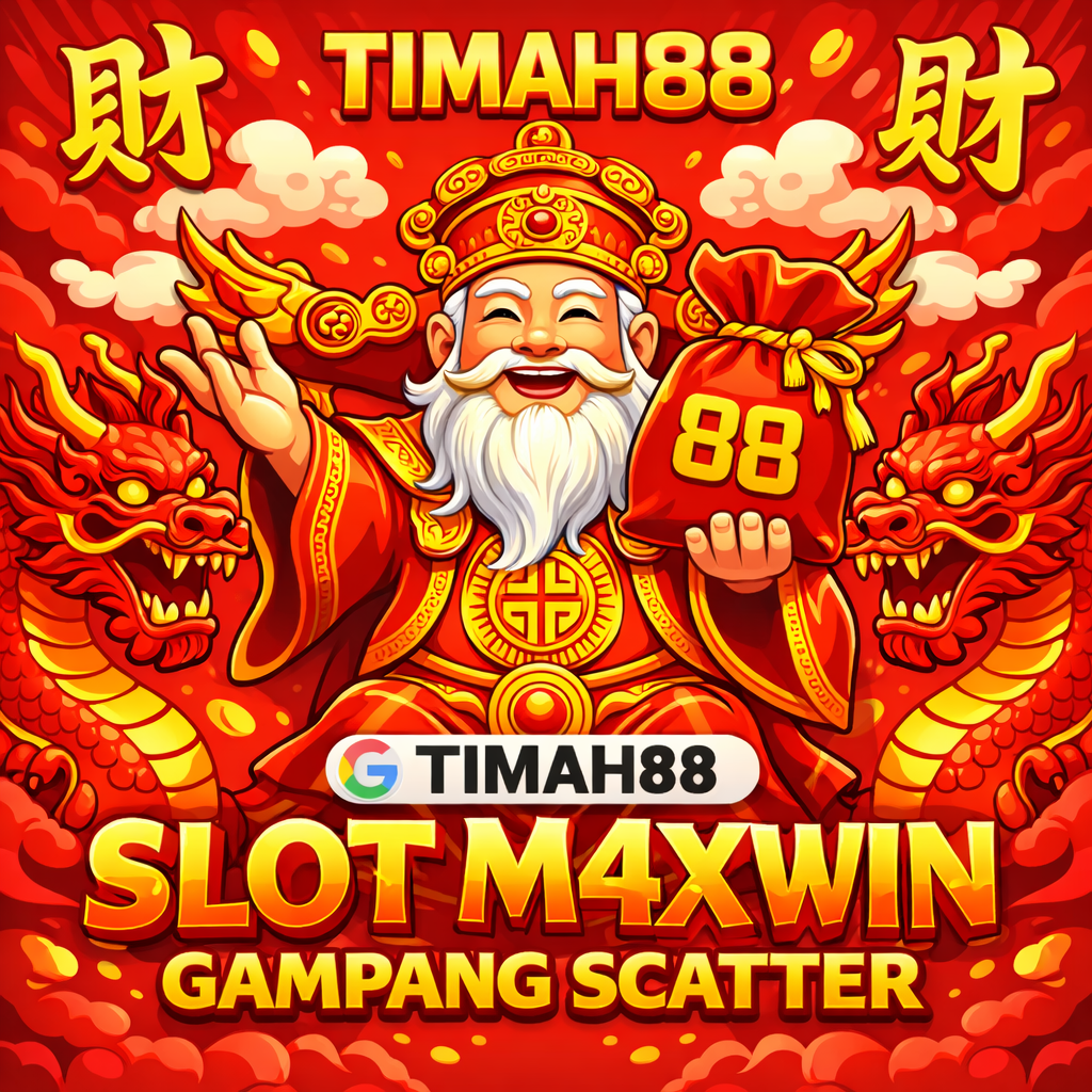TIMAH88 Slot M4XWIN gampang scatter dengan desain kartun merah