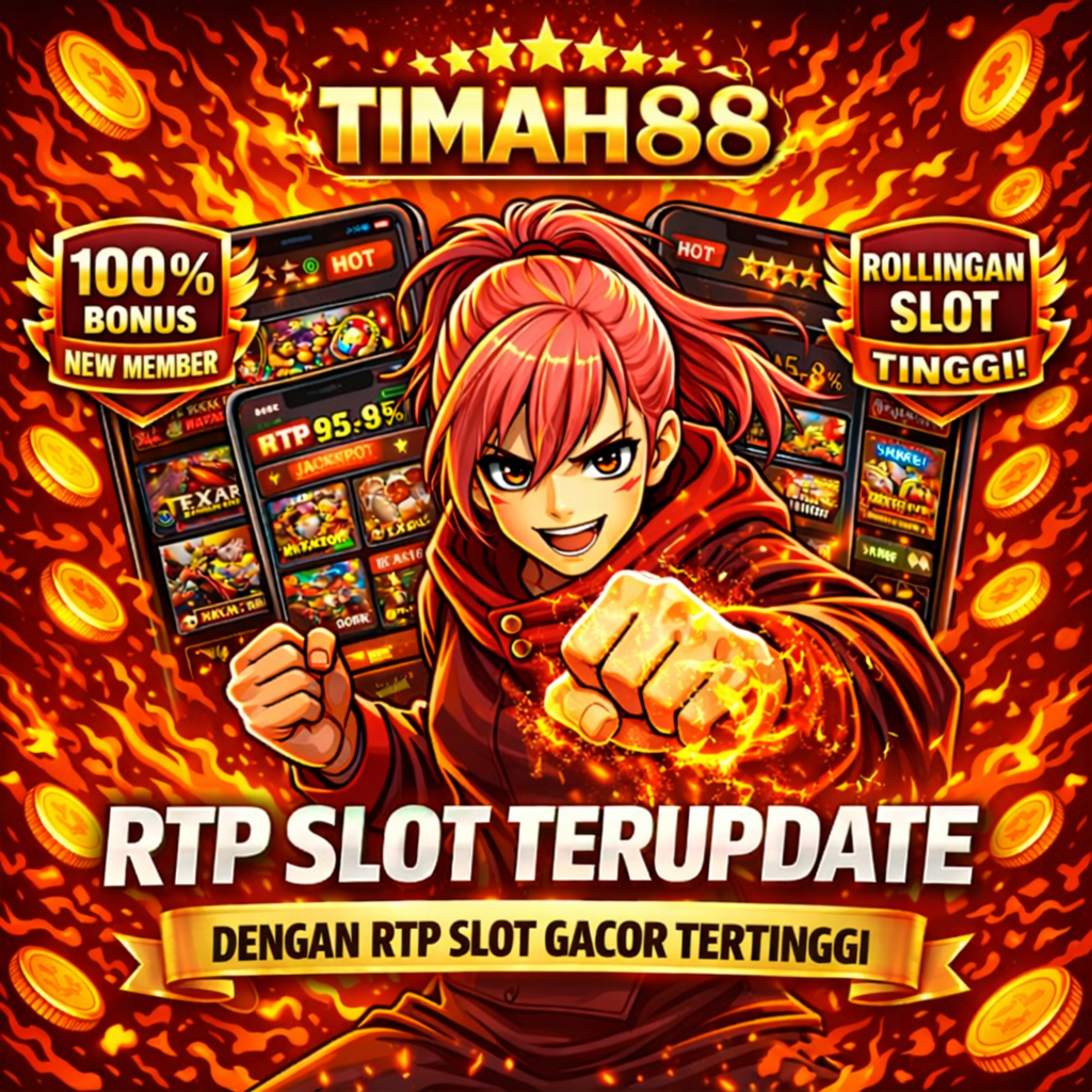 TIMAH88 RTP slot terupdate dengan tampilan kartun dan bonus new member 100%