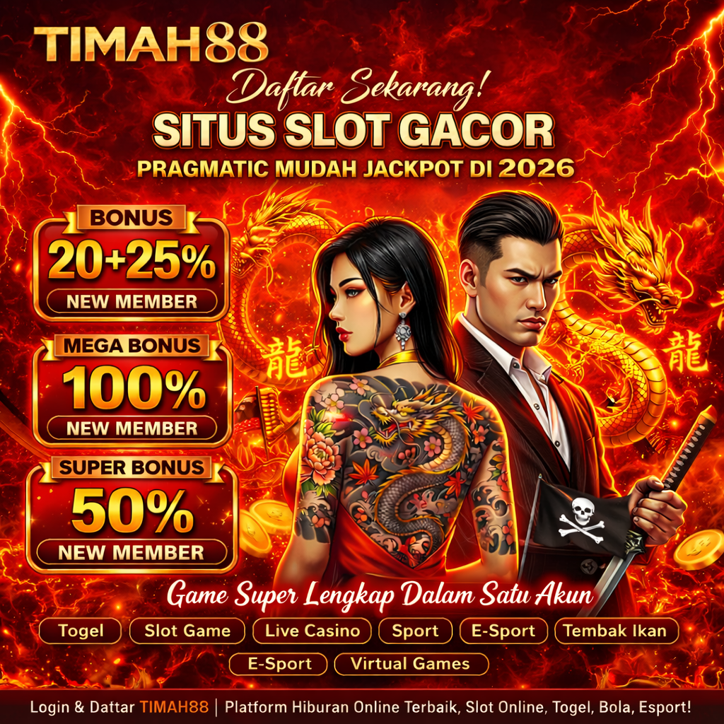 TIMAH88 situs slot gacor 2026 bonus member baru
