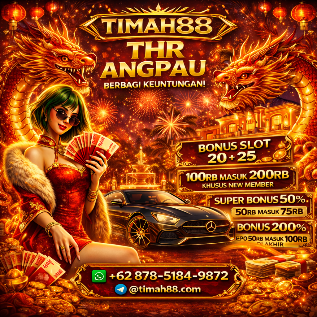 promo timah88 thr angpau bonus slot hingga 200%