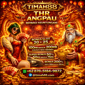 TIMAH88 THR Angpau promo bonus slot dan angpau member baru