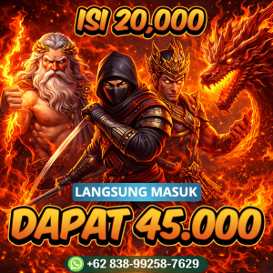 TIMAH88 promo spesial isi 20.000 langsung dapat 45.000! Bonus instan tanpa ribet, peluang menang makin besar dan permainan makin gacor hari ini.