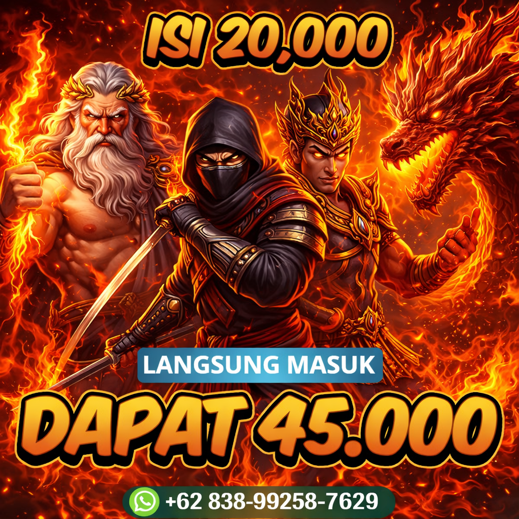 TIMAH88 promo spesial isi 20.000 langsung dapat 45.000! Bonus instan tanpa ribet, peluang menang makin besar dan permainan makin gacor hari ini.