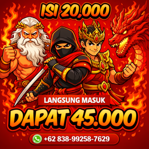 TIMAH88 Promo Isi 20.000 Dapat 45.000