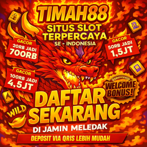 promo slot online TIMAH88 dengan desain kartun full efek api