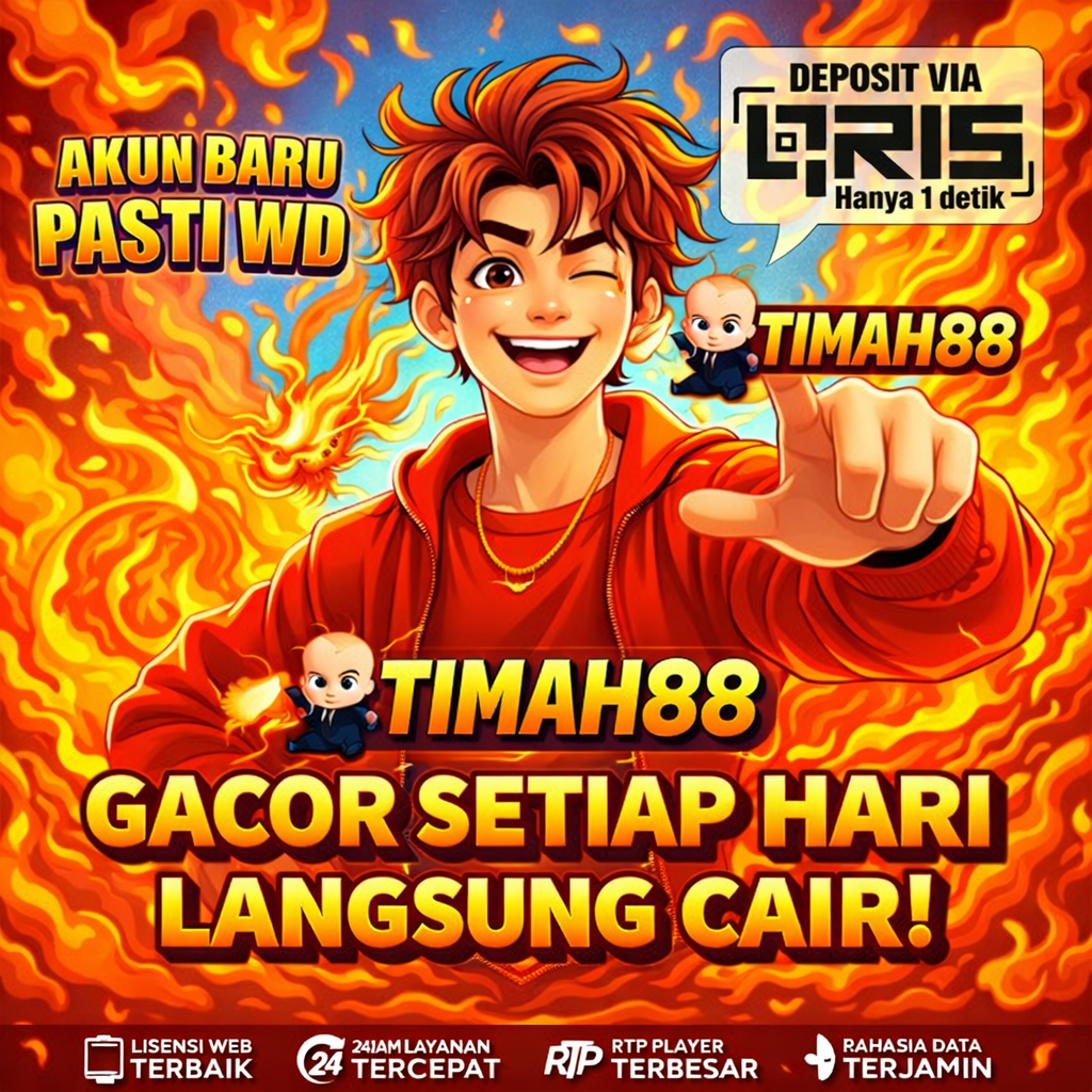 TIMAH88 platform gacor dengan tampilan kartun modern