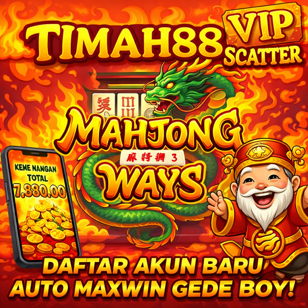 TIMAH88 Mahjong Ways auto maxwin dengan karakter dewa keberuntungan