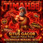 TIMAH88 situs gacor dengan desain merah berapi dan bonus besar