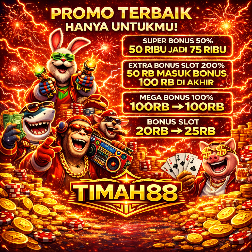 TIMAH88 menawarkan bonus melimpah dan promo spesial untuk member baru. Main sekarang dan nikmati peluang menang lebih besar.