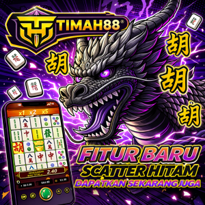 TIMAH88 fitur scatter hitam dengan tampilan kartun terbaru