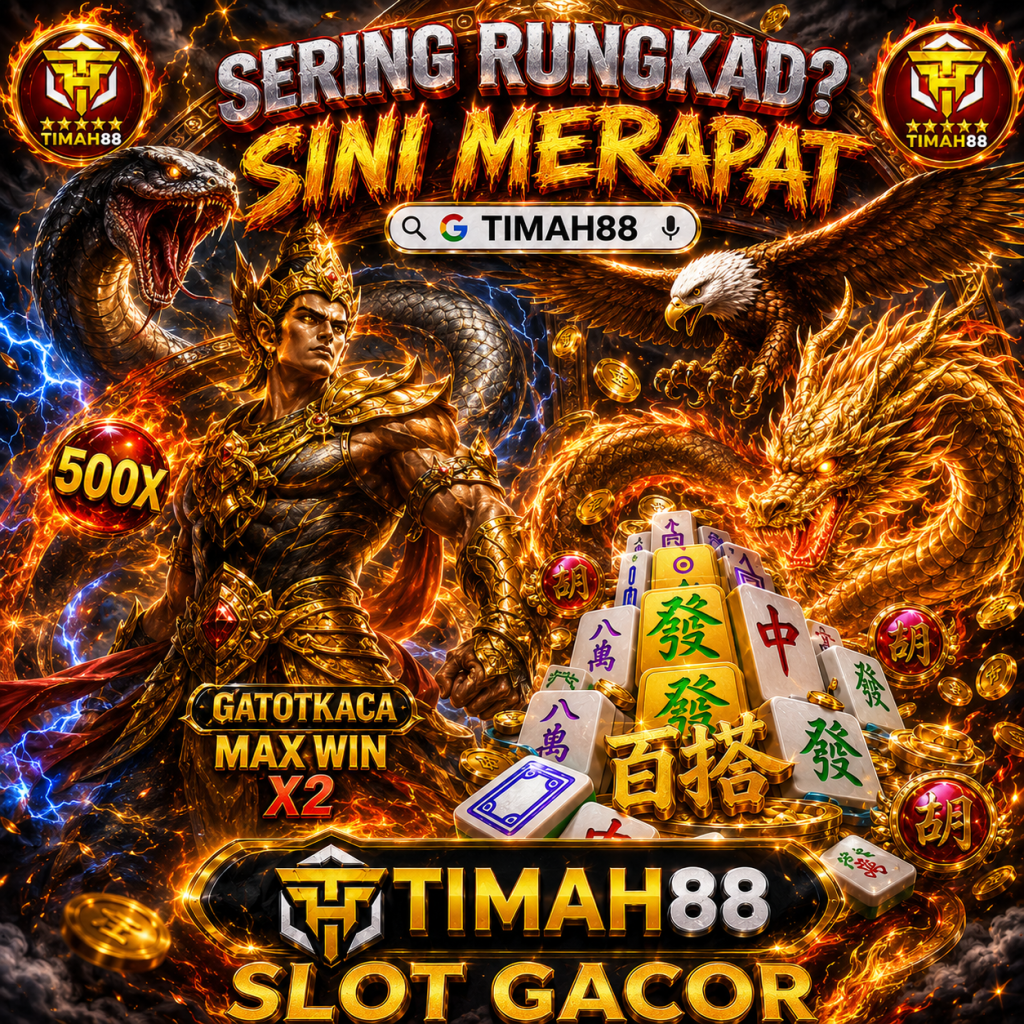 TIMAH88 slot gacor dengan Gatotkaca, naga emas, ular besar dan elang pembawa maxwin