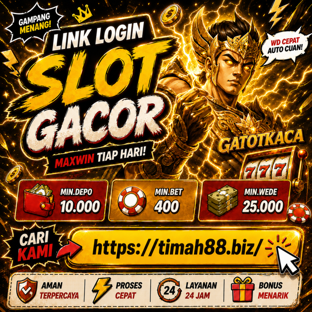 TIMAH88 Slot Gacor Hari Ini dengan Peluang Maxwin Terbesar
