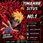 TIMAH88 situs permainan digital terpercaya dengan tampilan karakter energi merah dan kekuatan spesial