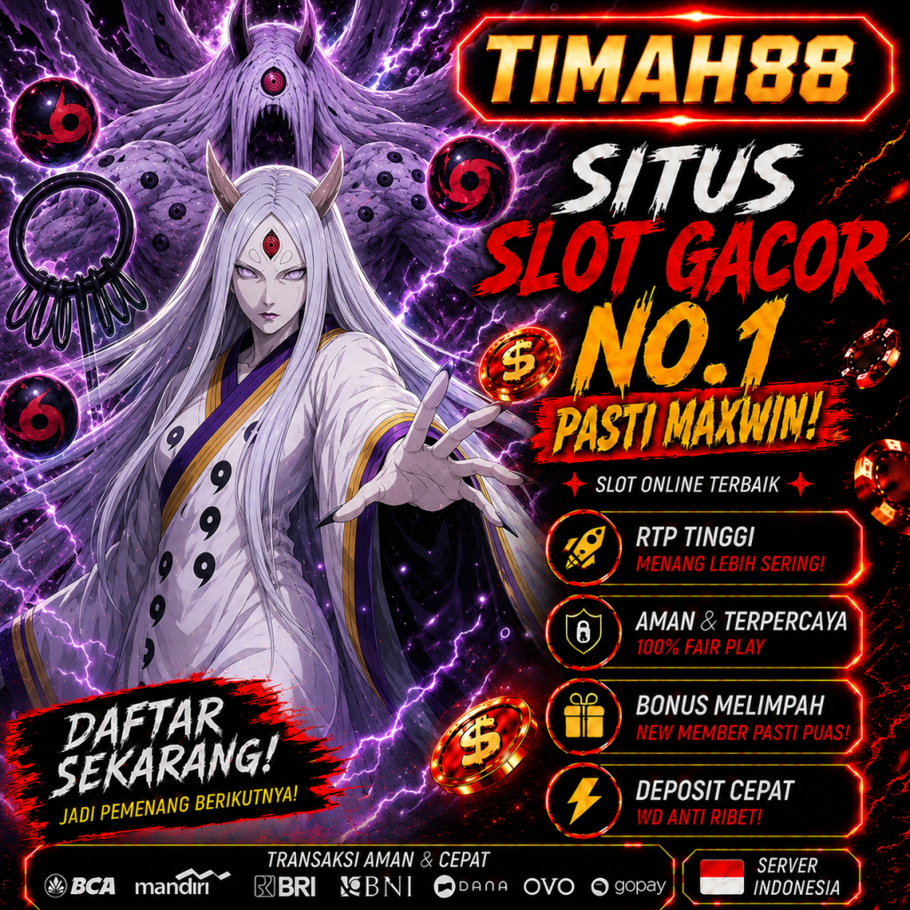 TIMAH88 situs slot gacor No.1 dengan RTP tinggi dan bonus melimpah